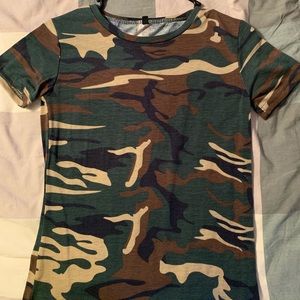 Camouflage T-shirt